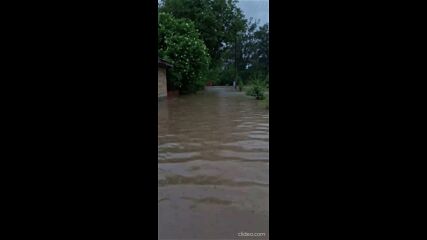 Къщи под вода в местността "Чифлика" в гр. Севлиево