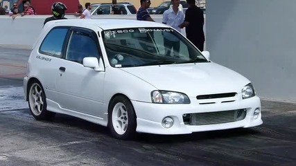 Glanza Drag Racing, Running 11.54et Hal Far Raceway, Malta 