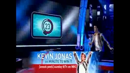 Kevin Jonas Minute To Win It 