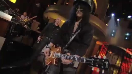 Lopez Tonight 2011 Slash - Brown Sugar feat. Michael Bearden & The Ese Vatos