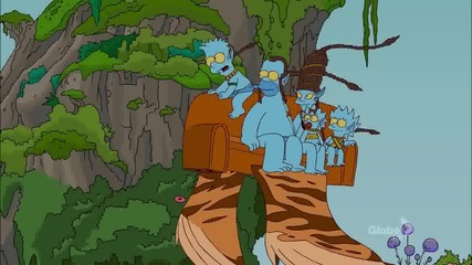 The Simpsons интро видео в стил Аватар 