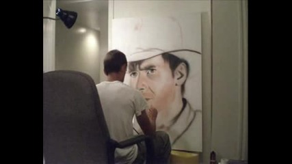James Bennion Airbrushes Indiana Jones