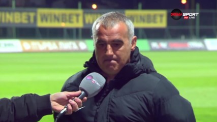 Сашо Ангелов: Усетихме пулса на Първа лига, за нас първенството започва сега