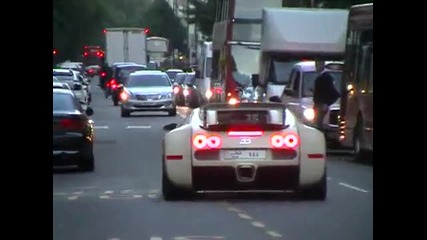 Bugatti Veyron мощ и ускорение!