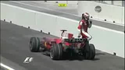 Raikkonen Отпада От Valencia