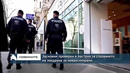 Засилени проверки в Австрия за спазването на локдауна за неваксинирани