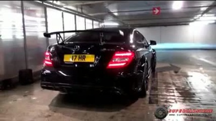 Лудница в подземен гараж - C63 Amg !