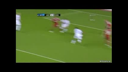 20.10.2009 Ливърпул - Лион 1 - 2 Шл групи 