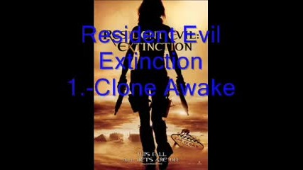 Resident Evil Extinction Score Soundtrack 01 Clone Awake