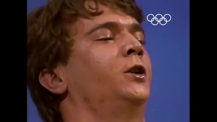Олимпийските игри-сеул 1988 г. Naim Suleymanoglu чупи световния рекорд, за да вземе златото