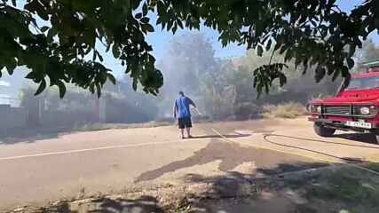 Голям пожар в Благоевградско, има засегнати къщи