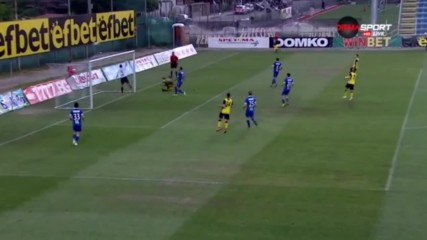Верея - Ботев Пд 1:1 /първо полувреме/