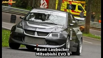 Mitsubishi Evo8 - Rene Laubscher - European Hill Race Eschdorf 2012