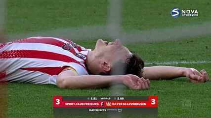 Фрайбург - Байер Леверкузен 3:3 /репортаж/