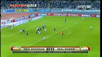 Real Sociedad Vs Real Madrid 1 - 2 - All Goals & Match Highlights - September 18 2010 - [high Qualit