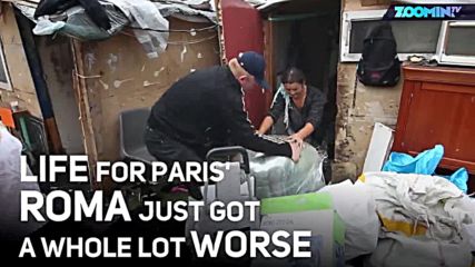Проблемът с ромите в Париж става все по-сериозен