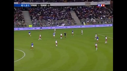 Много добър пас на Thierry Henry