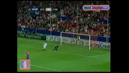 Sevilla - Cska Moskva 0 - 1 (1 - 2, 16 3 2010) 