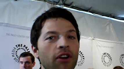 Misha Collins @ Supernatural Paleyfest Press Event 