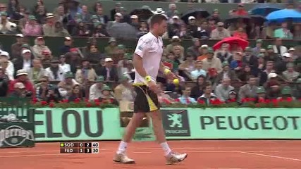 Roland Garros 2009 : Федерер - Сьодерлинг