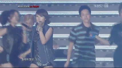 4minute - Heart to Heart @ Music Bank Special in Tokyo (22.07.11)