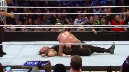 Cm Punk & The Usos vs. The Shield - Six-man Tag Team Match- Smackdown, Jan. 3