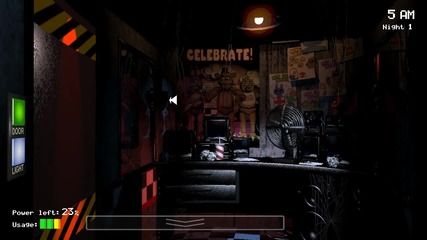 Five Nights at Freddy's#първа нощ