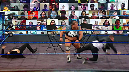 Otis barrels through The Miz & John Morrison on “The Dirt Sheet”: SmackDown, Sept. 18, 2020
