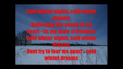 Accept-winter Dreams [lyrics In The Video]