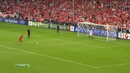 Челси спечели Шампионската лига Дузпи : Байерн - Челси 3-4