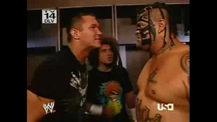 Wwe Rendy , Carlito And Umaga - Backstage