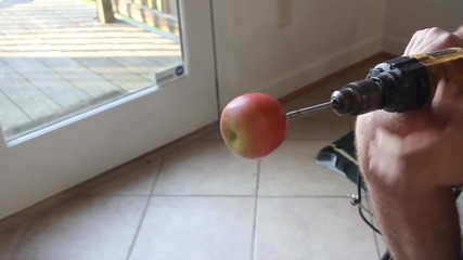 Как да белите ябълки за секунда