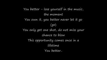 Eminem_ Lose Yourself (lyrics)