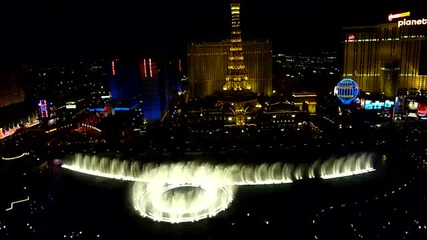 Танцуващите фонтани - Лас Вегас Bellagio Fountains [hd] - Lee Greenwood god Bless the U.s.a