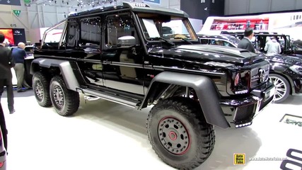 [ 2014 Mercedes-benz G-class G63 Amg 6x6 Brabus 700 ]