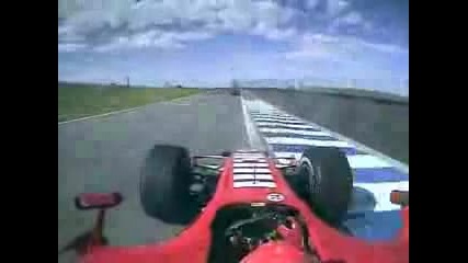Michael Schumacher vs Kimi Raikkonen onboard Brazil 2006