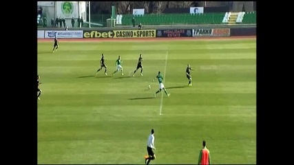 Берое - Лудогорец 2:1