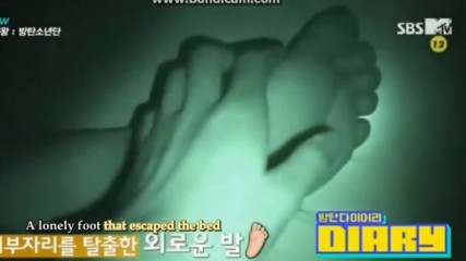 Eng Sub 131015 Bangtan Diary Taehyung Cut