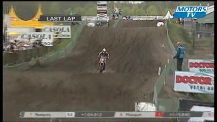 Mx2 Victoire Herlings course 1 Pays - Bas 2010 