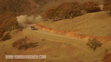 Kimi Raikkonen Wrc Rally Mexico 2010 