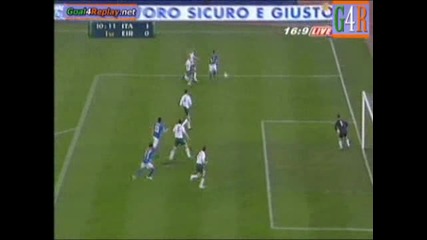 Италия - Ирландия 1:0 Винченцо Якуинта