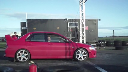 Audi C5 Rs6 Avant Vs Mitsubishi Lancer Evo in Hd