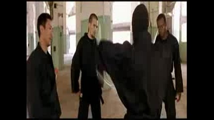 Ninja with nunchaku