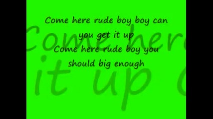 Rihanna - Rude Boy lyrics 