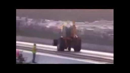 Dragster backhoe at Rocky Mountain Nationals 2007
