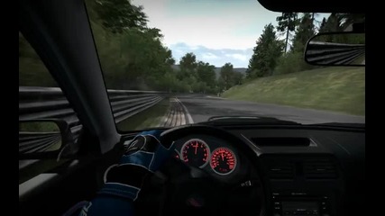 Nfs:shift dawn time at Nordschliefe with Subaru Impreza Wrx Sti (pc version) 