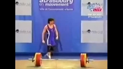 Weightlifting music video