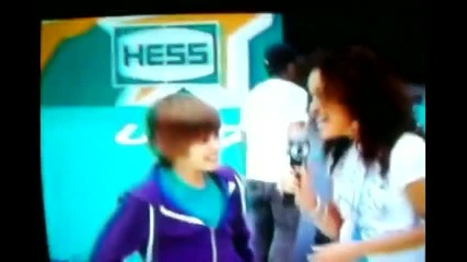 Justin Bieber's Famous Hair Flips