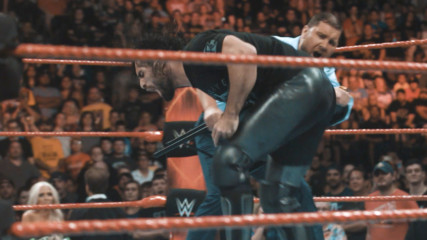 The Miz & The Miztourage attack Dean Ambrose and Seth Rollins in slow-motion: WWE.com Exclusive, July 20, 2017