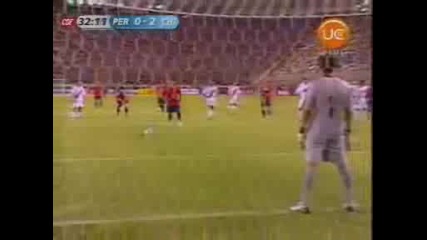 Chile - Peru 2 - 0 penalty Suazo